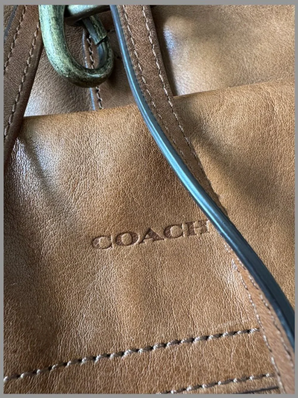 Coach Brown Leather